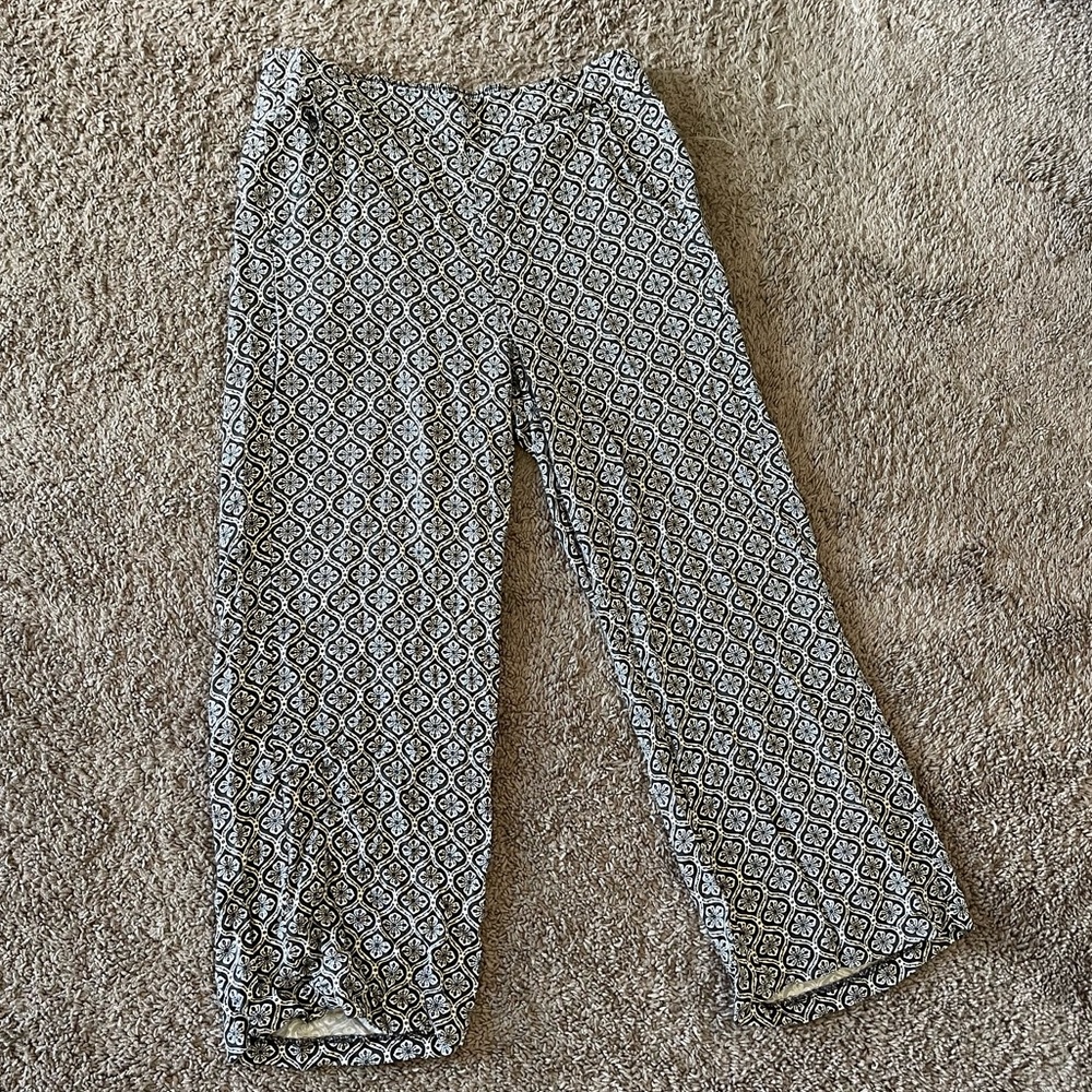 Old Navy Women’s High-Waisted Playa Patterned Wide-Leg Pant